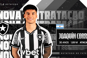 Botafogo anuncia a Joaqun Correa, nuevo refuerzo para el Super Mundial
